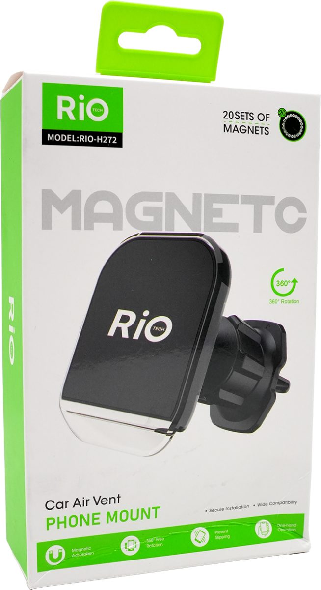 Rio Tech Manyetik Araç Hava Kanalı Telefon Tutucu