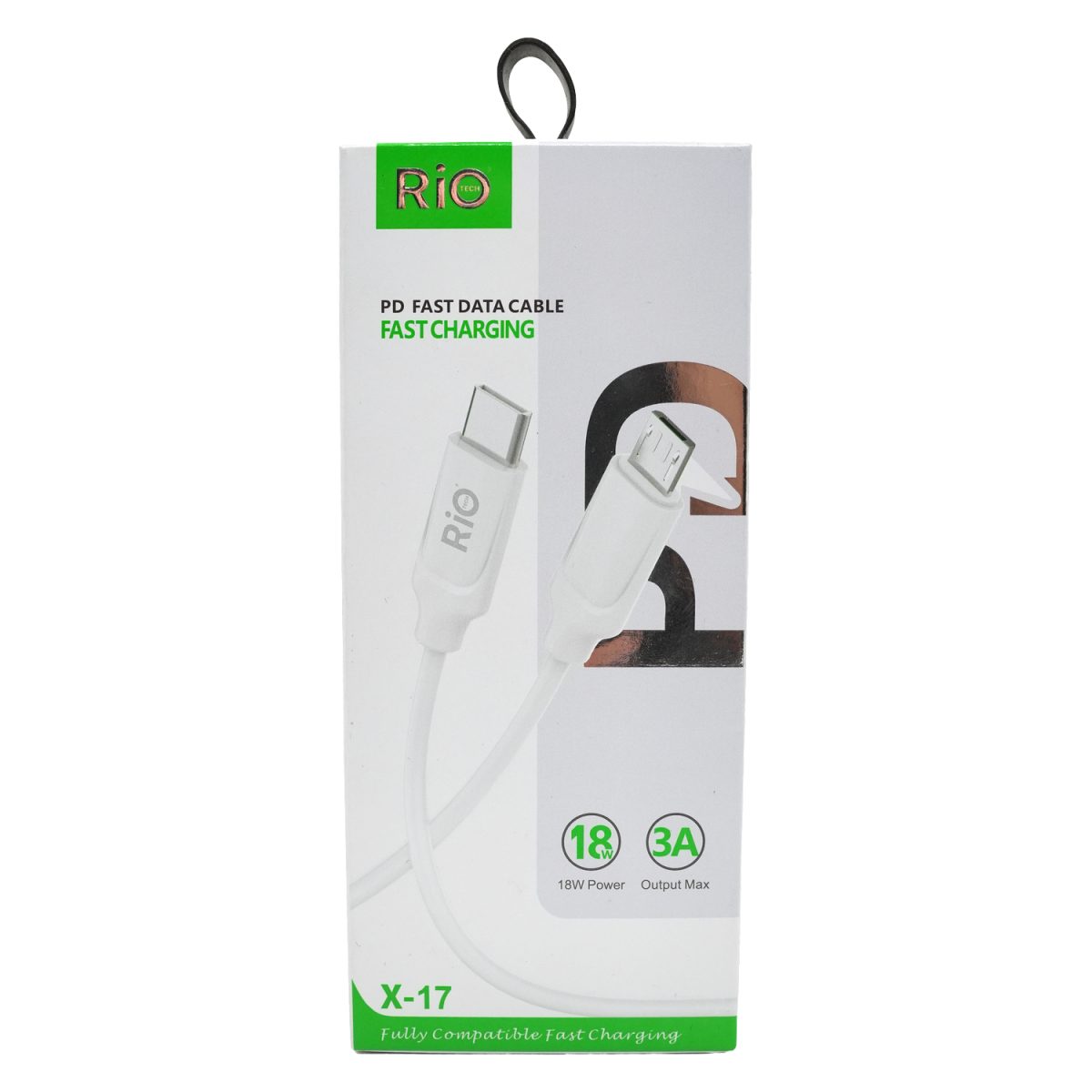 Rio Tech X-17 PD Hızlı Şarj ve Data Kablosu
