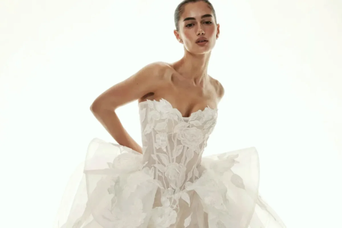 Monique Lhuillier gelinlik