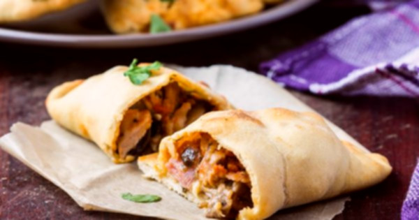 Közlenmiş Patlıcanlı Poğaça