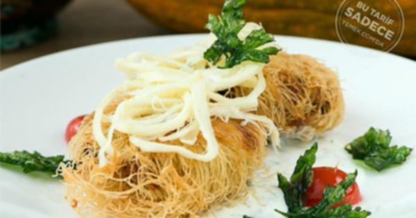 Kadayıfa Sarılı Mücver