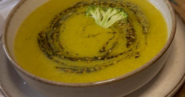 tahinli brokoli çorbası