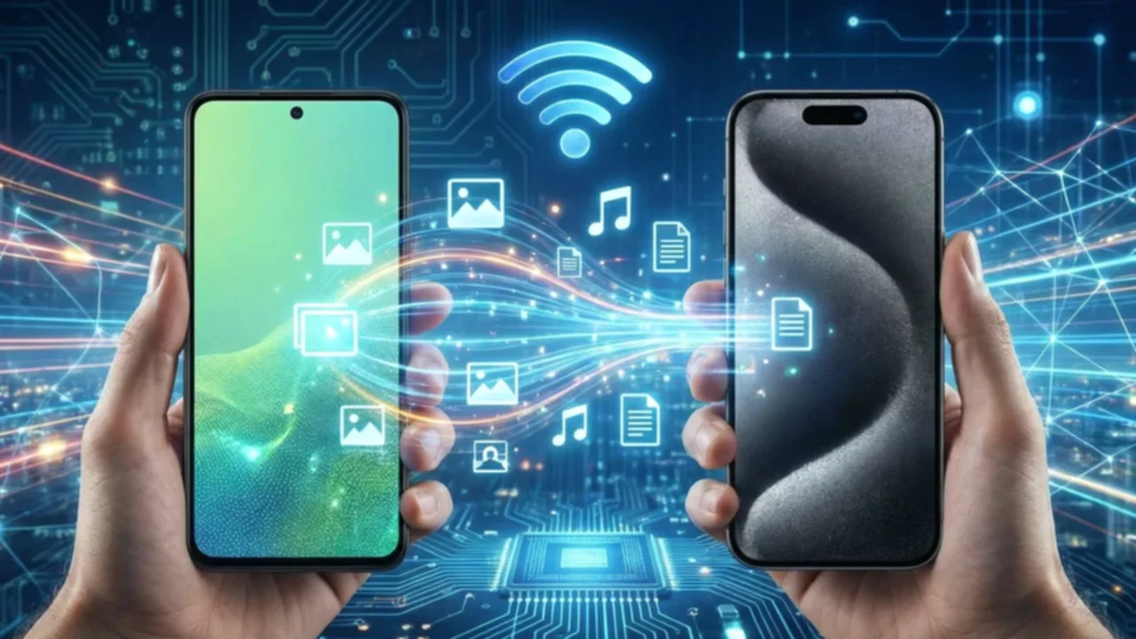 Android iPhone dosya aktarımı