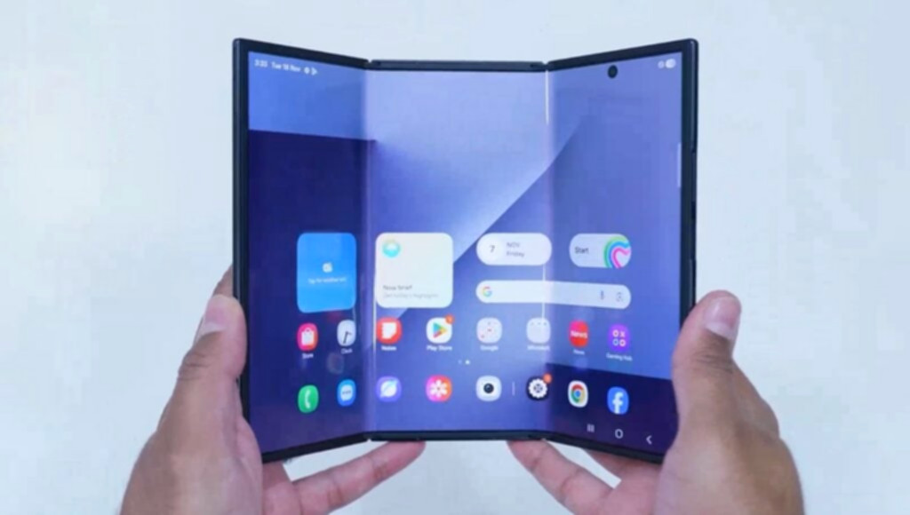 Galaxy Z TriFold ekran