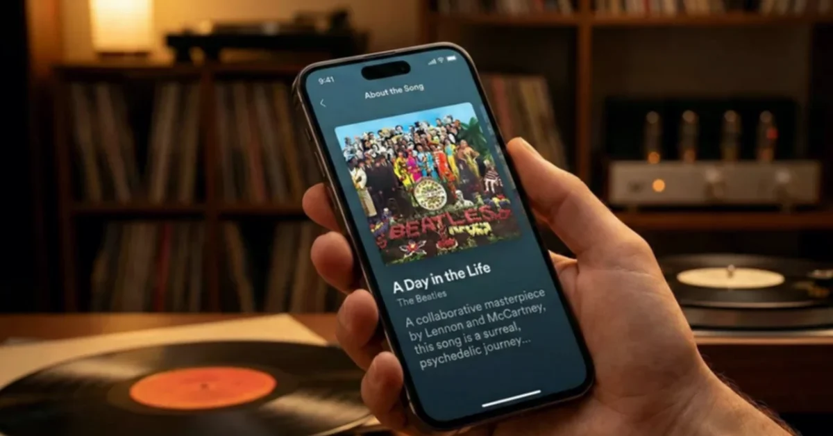 Müzik Dinlerken Şarkıların Derinliklerine Yolculuk: Spotify'dan Yenilikler