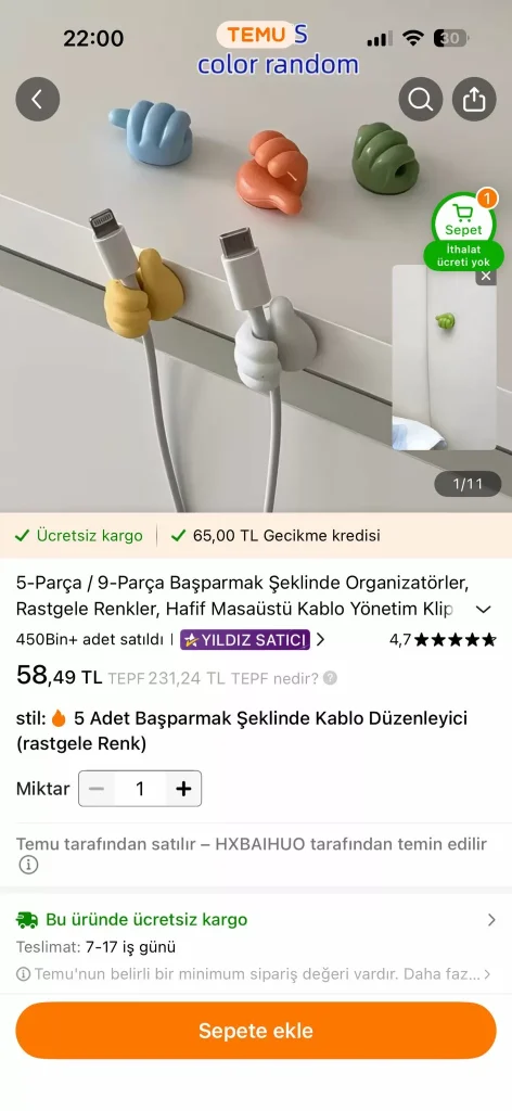 temu türkiye