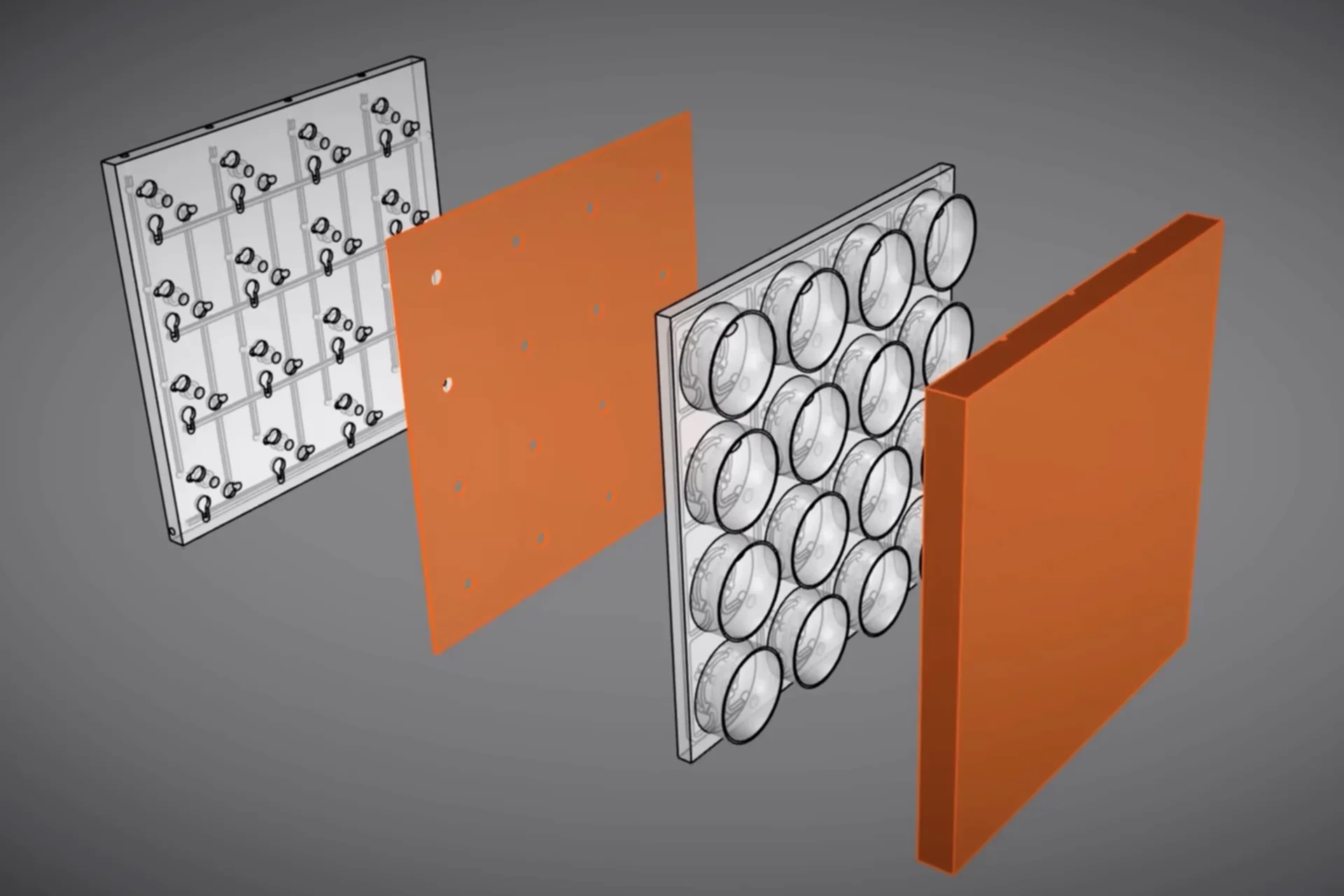 hava gücüyle çalışan ekran