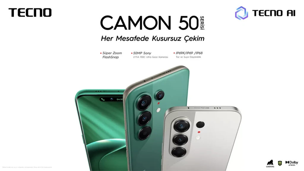 teknolojinin yeni yüzü: tecno camon 50 ile tanışın 4 tecno camon 50