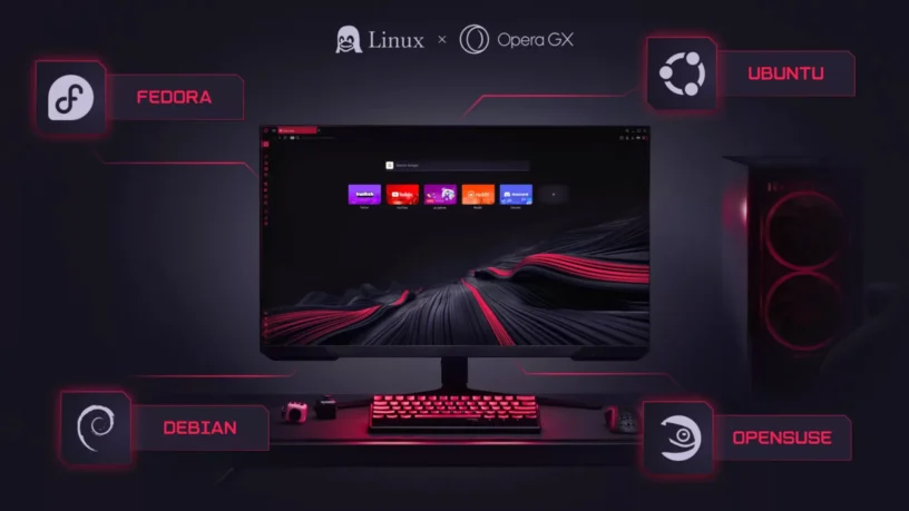 Oyun Tutkunlarının Yeni Gözdesi: Opera GX Linux İle Tanışıyor