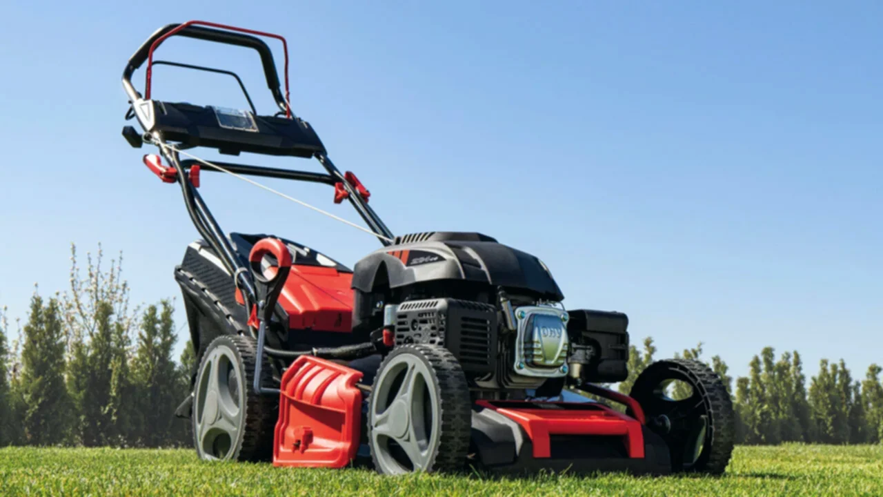 hibrit çim biçme makinesi