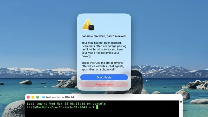 güvenlikte yeni bir dönem: macos 26.4 ile gelen terminal koruması 1 macos 26.4 güvenlik
