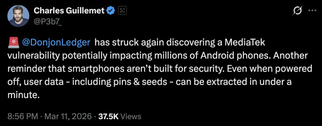 güvenlik açığı: mediatek i̇şlemcili telefonlar tehlikede 1 mediatek güvenlik açığı