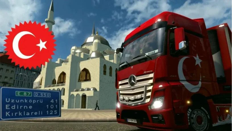 Euro Truck Simulator 2 ile Türkiye’ye Yolculuk Başlıyor