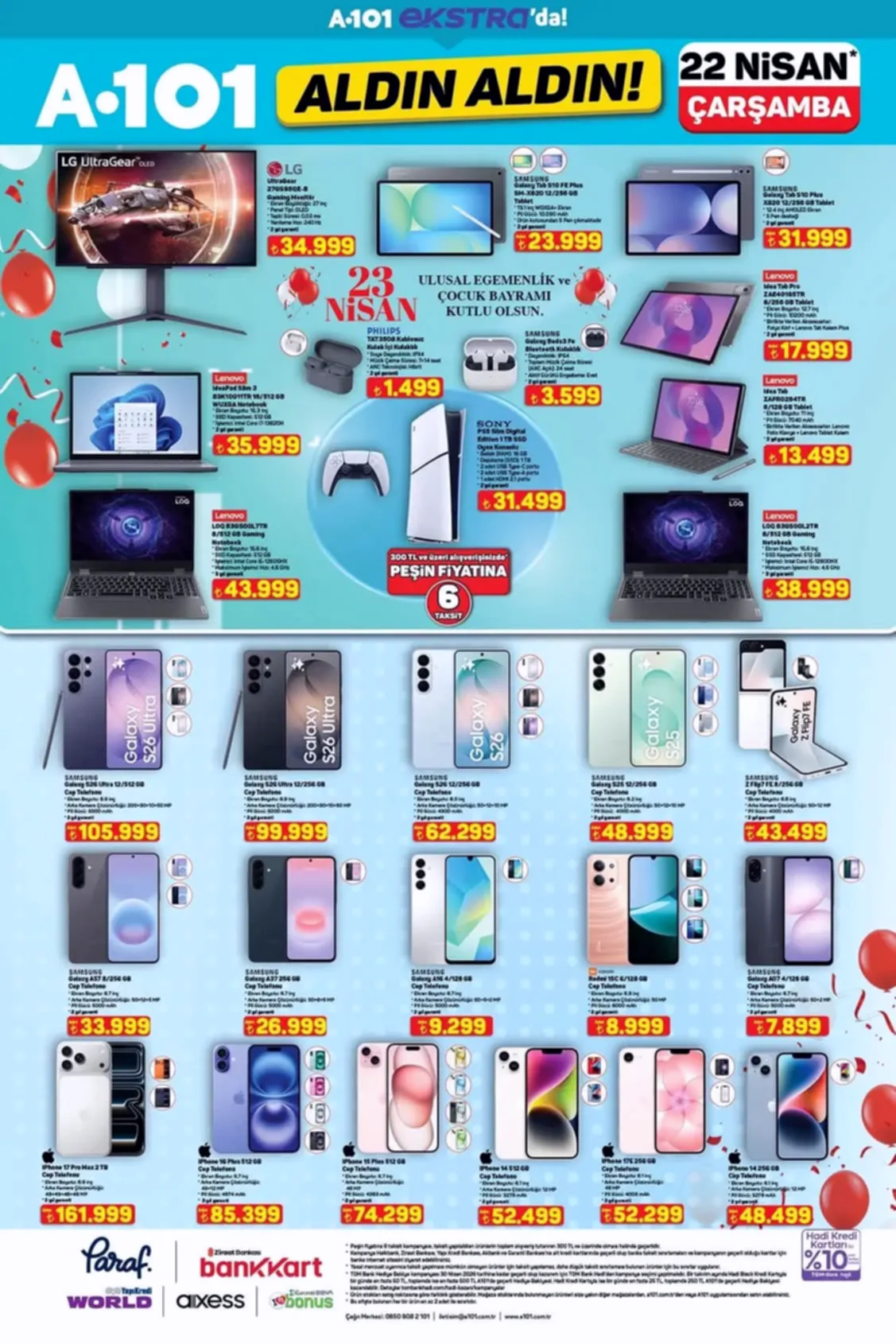 23 Nisan teknoloji fırsatları