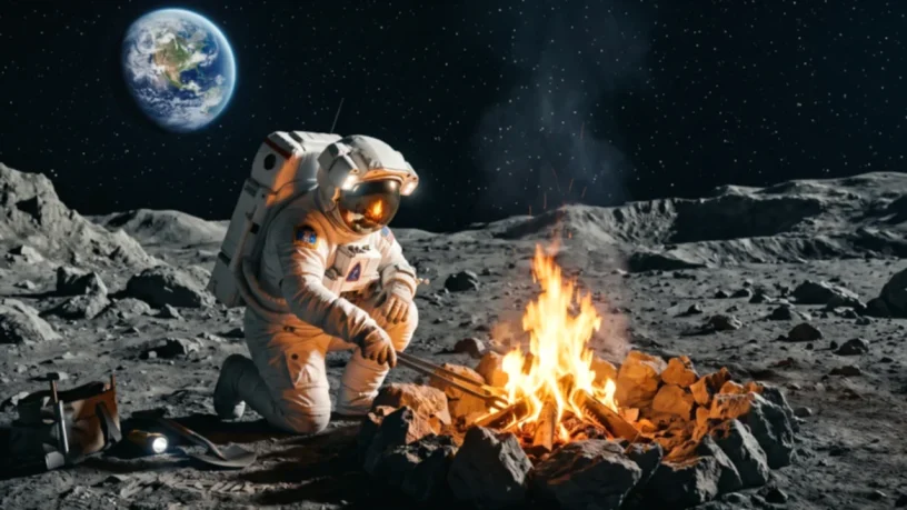 Ay’ın Sırlarında Yangın Deneyi: Uzayda Ateş Yakmanın Sırları