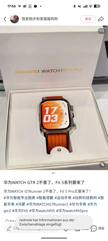 huawei watch fit 5