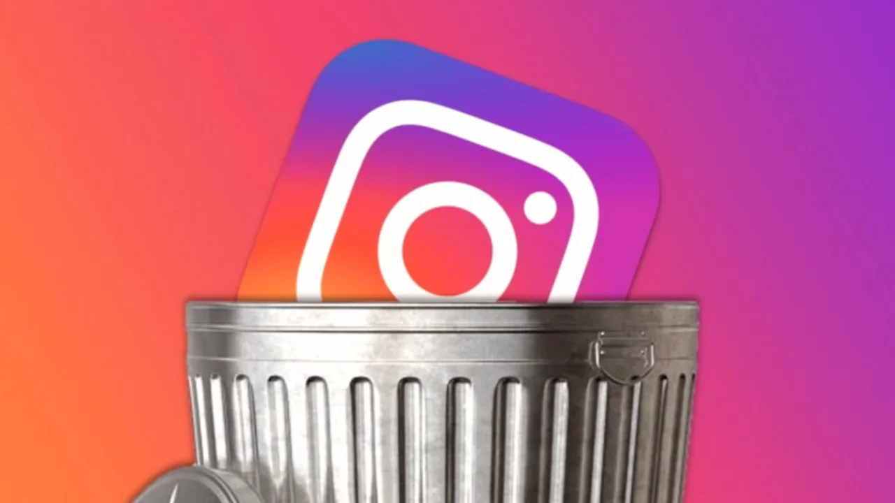 Instagram hesabı silme