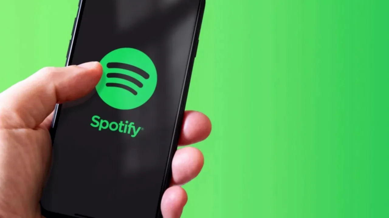 Spotify arayüzü
