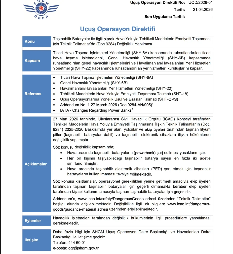 powerbank kullanımı