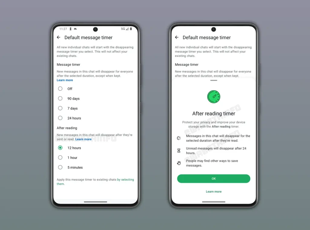 whatsapp mesaj silme