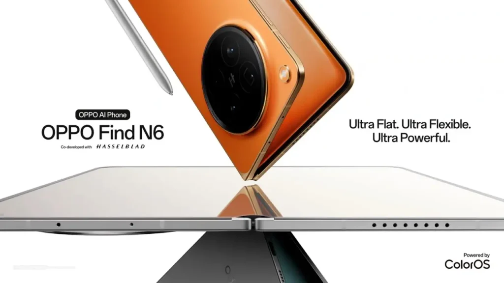 katlanabilir telefonların yeni yüzü: oppo find n6 1 oppo find n6