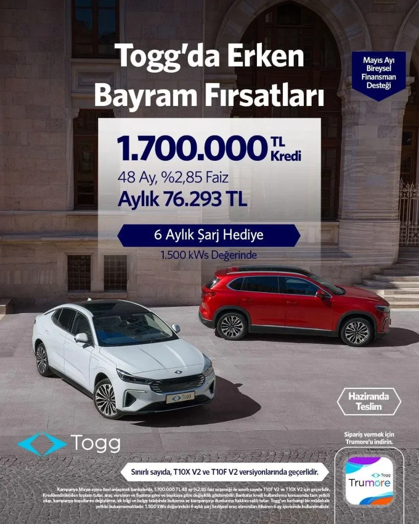 togg kampanyası