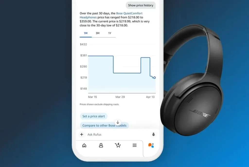 amazon fiyat geçmişi