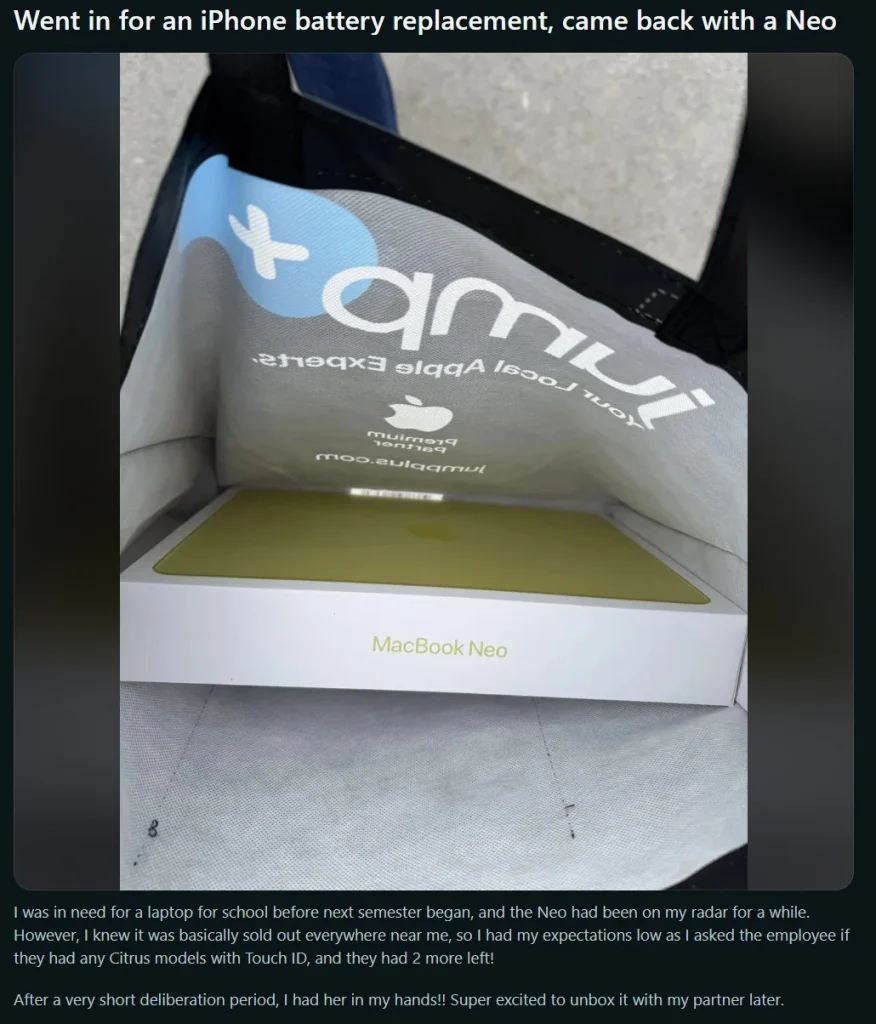 macbook neo