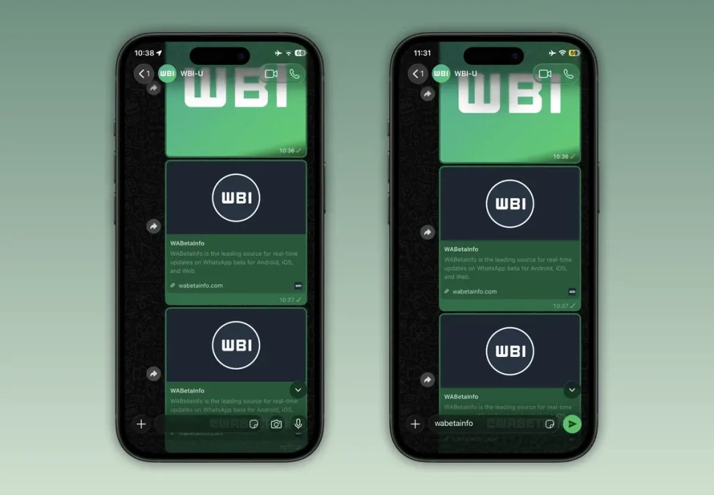 whatsapp tasarımı